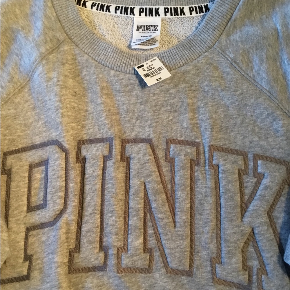 NWT PINK VS Sweatshirt SZ M